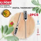 2PCS Digital Cooking Food Meat Kitchen Thermometer Meat Stab Probe Temperature