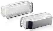 Yurefax Under Door Footwell Luggage Trunk Courtesy Glovebox Light Lamps, for Peugeot, 206 207 306 307 308 406 407 508 607 1007 3008 5008 Interior Lighting