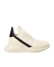 Rick Owens Geth Geo High-Top Sneakers 40 Nude