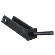 Tail Wheel Yoke Fork for Brush Hog Rotary Cutter 1 1/4" Shaft with 1" Axle Bolt