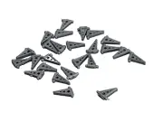 1/64 DCP PARTS SILVER FONTAINE MAGNITUDE LOWBOY OUTRIGGERS