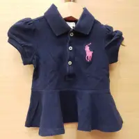 在飛比找蝦皮購物優惠-二手12M 80cm 女寶Ralph Lauren Polo