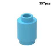 Thick Round 1x1 Classic Open Stud Building Blocks DIY Particles Bricks for Lego