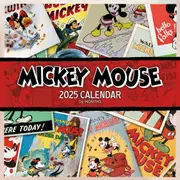 2025 Mickey & Minnie Mouse Wall Calendar