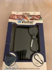 Vivitar Memory Foam Padded Metal Case For Cameras, Smartphones (New)