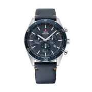 : Swiss Military SM34079-05 Men's Analog Quartz Chronograph Watch - Stainless St