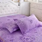 Home Textile Set Bed Skirt Pillowcase Two-piece Cotton Polyester F (48*74cm*2