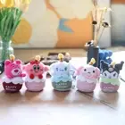 Kawaii Kirby Cake Candle Plush Toy Soft And Cuddly Pp Cotton Filled 14cm