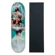 Uma Landsleds Skateboard Deck Evan Smith Taped Up 8.25" x 31.93" with Grip