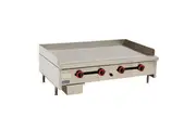 Gasmax Benchtop LPG 4 Burner Hotplate Griddle Grill 1200mm Width - RGT-48ELPG