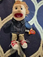 Sunny & Co Marionette puppet boy Jean jacket Sneakers nwt