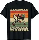 Lineman Pancake Maker - American Football Season Party T-Shirt