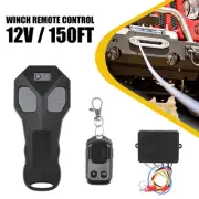 DC12V Wireless Winch Remote Control Kit Switch Handset Car for ATV SUV UTV Truck