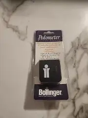 Bollinger Pedometer Direct Action Quick Read Display One Button Reset Hip Clip