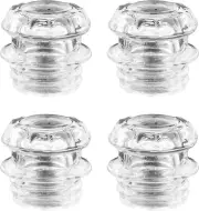 4Pcs Percolator Glass Top Replacement - Transparent Coffee Pot Knob, Heat Resist