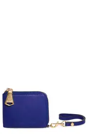 Aimee Kestenberg Ava Leather Wristlet Wallet in Midnight Blue at Nordstrom One Size