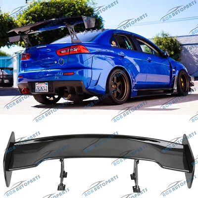 For Mitsubishi Lancer 2002-17 46" GT Style Rear Trunk Racing Spoiler Adjustable (for: Mitsubishi)