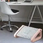 Foot Rest for Under Desk Back Massage Surface for Office 6 Heights