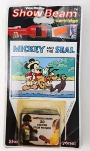 Vintage View-Master Showbeam Cartridge: Mickey & the Seal *New/Sealed* FREE SHIP