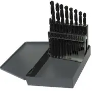 1.00mm- 10.00mm x .5mm 19 Piece HSS Jobber Length Drill Bit Set