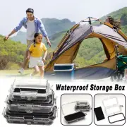 1pc Waterproof Sealed Box Holder Shockproof Outdoor Plastic Storage Case Tools