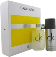 Set Calvin Klein: CK One Eau De Toilette Unisex 100 ml + CK One Deodorant Spray Unisex 150 ml