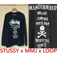 在飛比找蝦皮購物優惠-BLACK美中古STUSSY x MASTERMIND JA