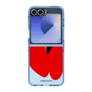 Galaxy Z Flip6 Impact Case APPLEFLY - Red&black