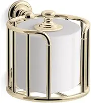 Kohler 72576-AF Artifacts Toilet Paper Carriage in Vibrant French Gold
