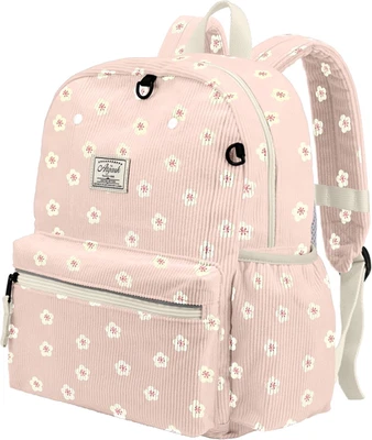 Corduroy Toddler Backpack for Boys 2-5: Preschool Backpacks for Girls - 13.5" H