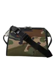 Dolce & Gabbana Multicolor Camouflage Patchwork Crossbody Bag - RRP 2203.2 USD