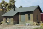 Woodland Scenics DPM ~ New 2024 ~ Freight Depot ~ HO Scale Kit ~ 10700