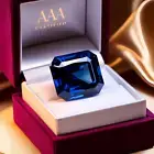 Natural AAA Blue Sapphire | 8.00+ Carat Emerald Cut | Certified Gemstone.