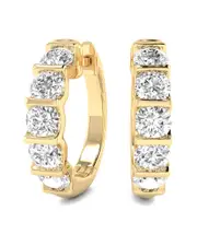 14K 1 ct. tw. Diamond Earrings