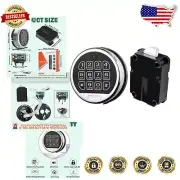 Durable Fireproof Safe Lock with Easy Install Digital Keypad - 3 Error Code