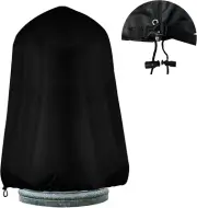 WOMACO Fountain Cover, Ourdoor Waterproof Bird Bath Cover for Winter, Garden Bir