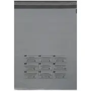 A2Z Eco Friendly Grey Poly Mail Bags A4 Paper Parcel Bags Postage Postal Bags