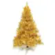 摩達客耶誕-台灣製6尺/6呎(180cm)特級金色松針葉聖誕樹裸樹 (不含飾品)(不含燈) (本島免運費)