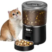 4L Automatic Pet Feeder: Smart Timer & Portion Control for Easy Pet Feeding