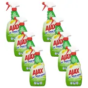 8x Ajax Spray N Wipe Trigger Multi-Purpose Spray Baking Soda & Citrus 500ml