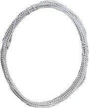 Battlefield Model Barbed Wire - 5m Metal Razor Wire for Miniature Bases and Wargame Terrain (5 Metres)