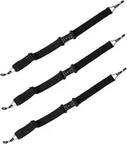 [WHAMVOX] 3pcs Sports Glasses Rope Eyeglasses Chain Eyeglass Cord Grip Hand Strengthener Glasses Strap Holder Adjustable Glasses Display Case Glasses Strap Sports Lanyards Elastic Rope Black