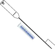 Sturdy Rain Gauge for Garden Measuring Cup Included Weatherproof Design Easy Installation