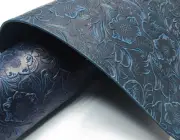 Bump Texture Genuine Leather Sheets Plain Geometric Pattern Printed Leather S...