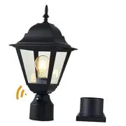 Dusk to Dawn Outdoor Post Light,Lamp Post Light Fixture,Post Lantern with