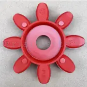 10pc ROTEX GS7 elastomers [red solid] Plum Blossom Pad