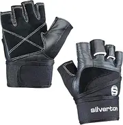 [Silverton] Men's Fitness Weight Lifting Gloves Power Gloves