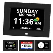 7-Inch Digital Clock with Day & Date Alzheimer’s/Dementia Clock Large Font B...