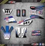 Yamaha TTR 250 - 2006 - 2009 Full custom sticker kit AUSSIE PRIDE style decals