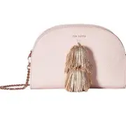 NWT - Ted Baker - Maaryy - Leather Crossbody Bag with Tassel - Pale Pink - $219